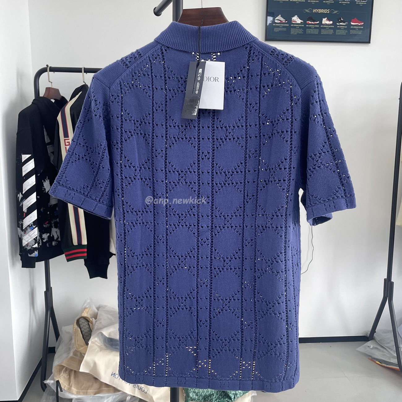 Dior Cannage Short Sleeved Shirt (12) - newkick.cc